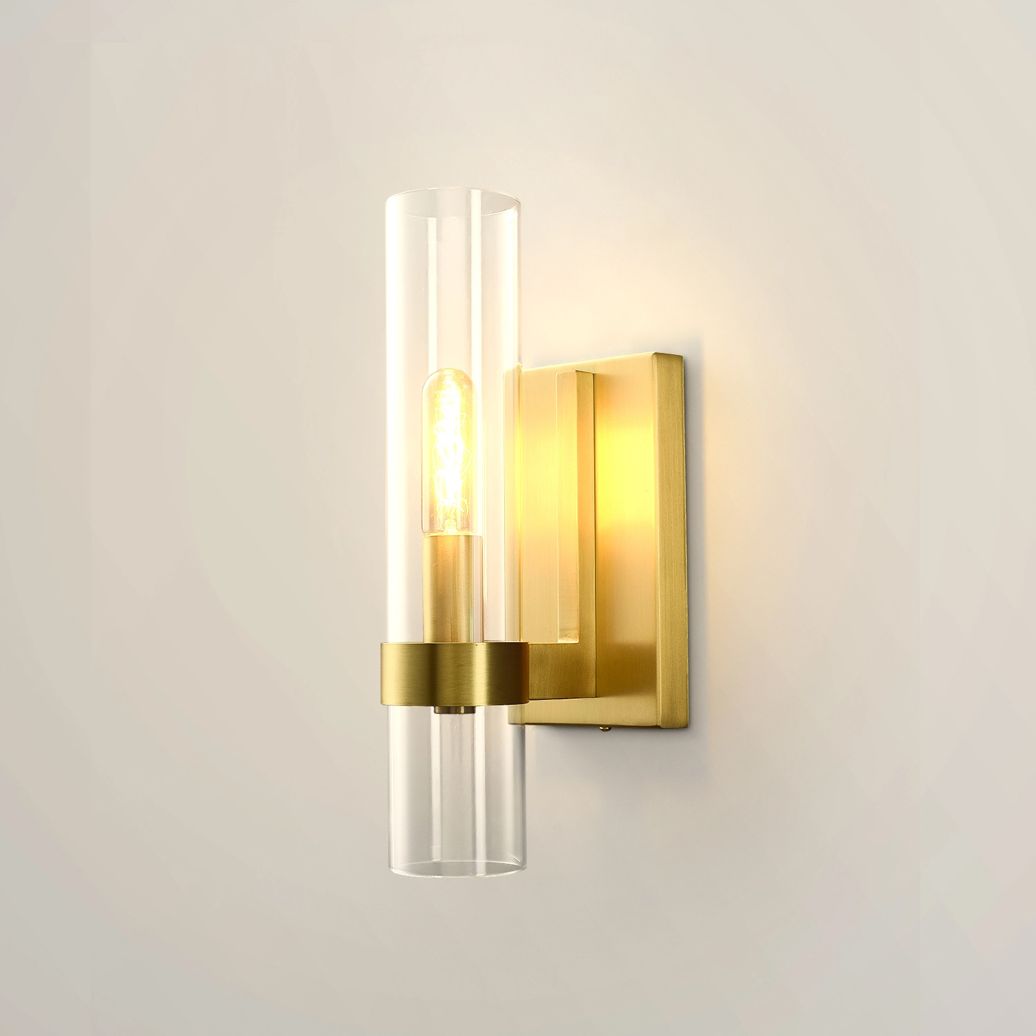 Настенный светильник MT8869-1W brass