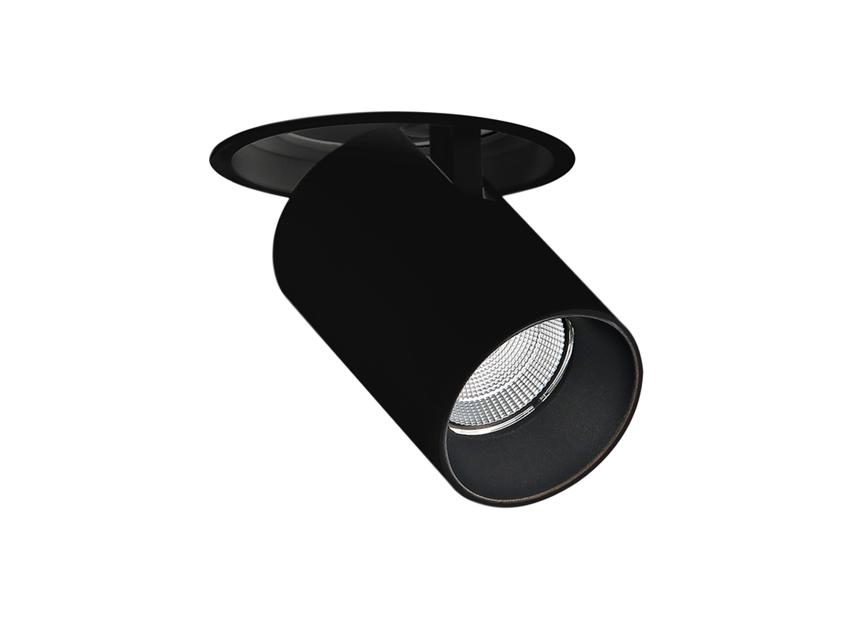 Встраиваемый светодиодный светильник, 9,2Вт DL18621/01R Black Dim Periscope
