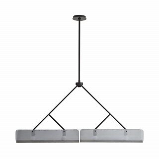 Подвесной светильник Arteriors Bend Linear Smoke