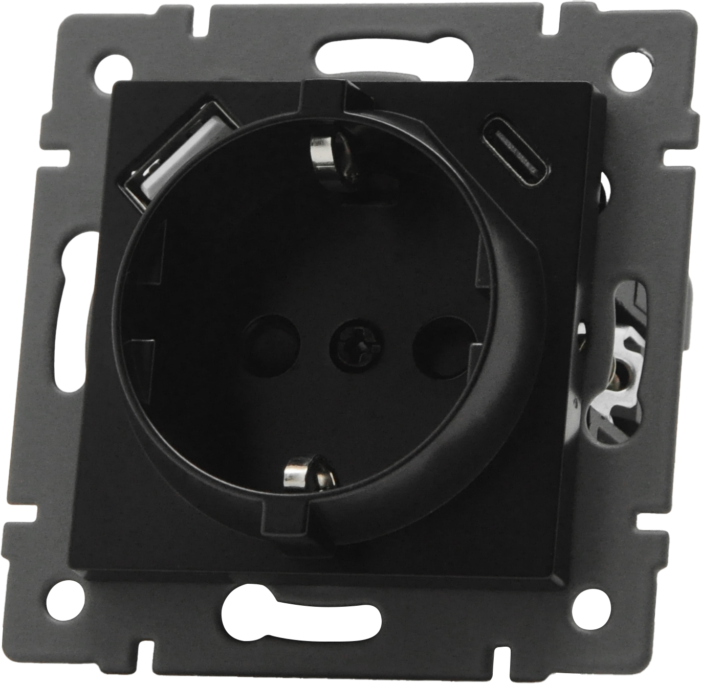 Механизм розетки с USB зарядкой SCT MUAC PL V