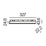 Трековый светильник Technical TR031 4 18WTW DD