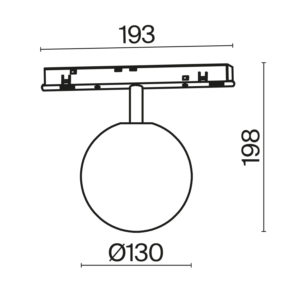 Трековый светильник Technical TR038 4 5WTW DD