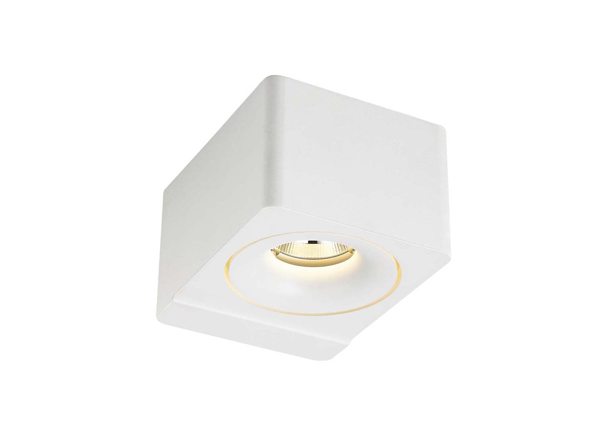 Накладной светодиодный светильник, 9,3Вт DL18620/01WW-R White Marta