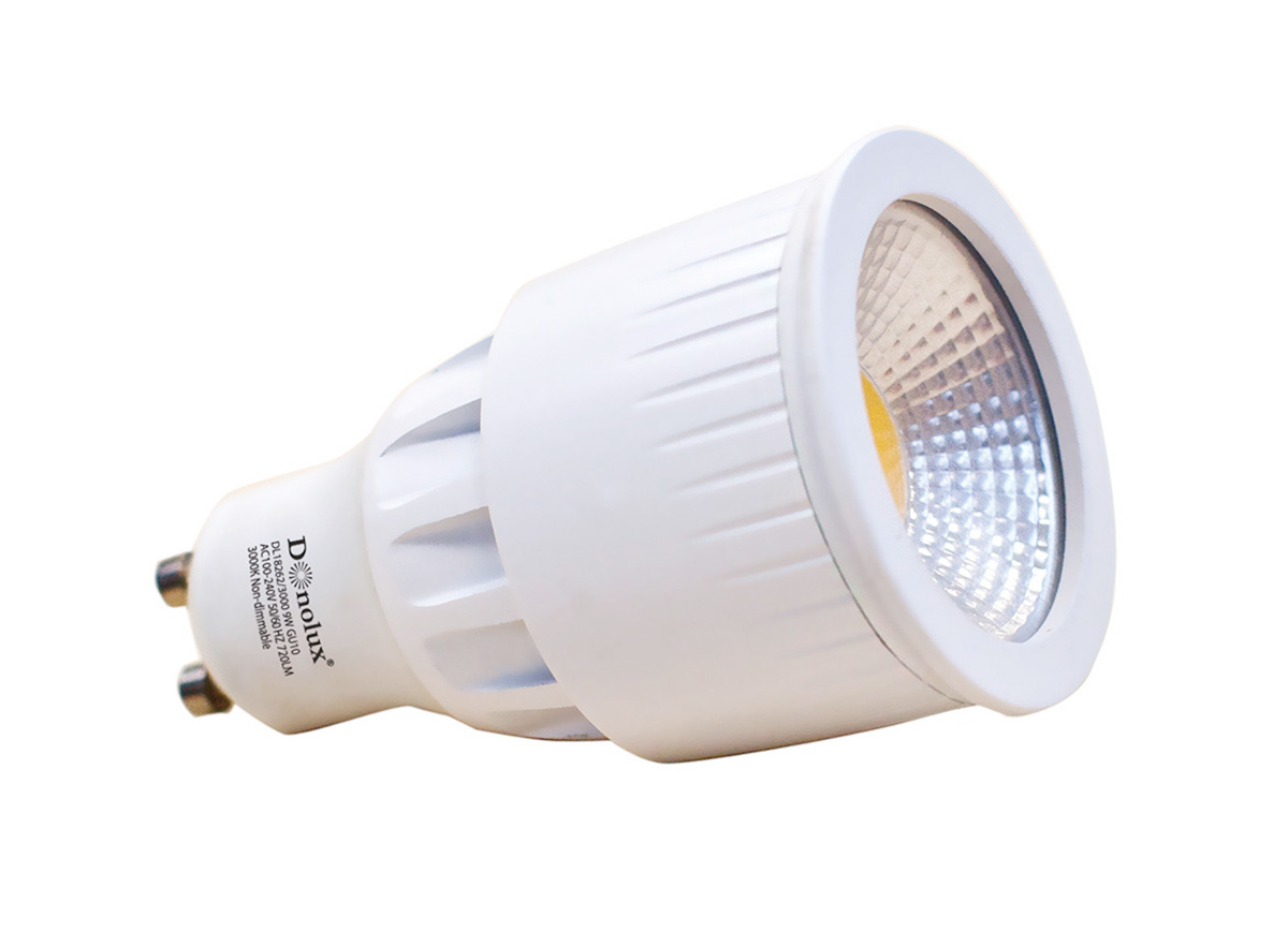 Диммируемая светодиодная лампа, 9Вт DL18262W9GU10Dim DL18262