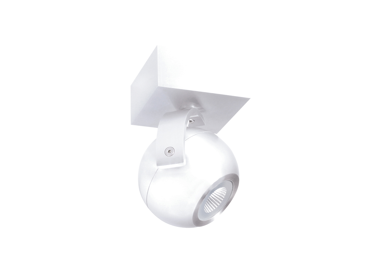 Накладной светодиодный светильник, 7Вт DL18395/11WW-White Apple