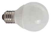 Civilight светодиодная лампа шар G60, 3 Вт, 220В, Е27, 250Lm, 2700К (теплый), мат.стекло G60 K2F25T3 Е27