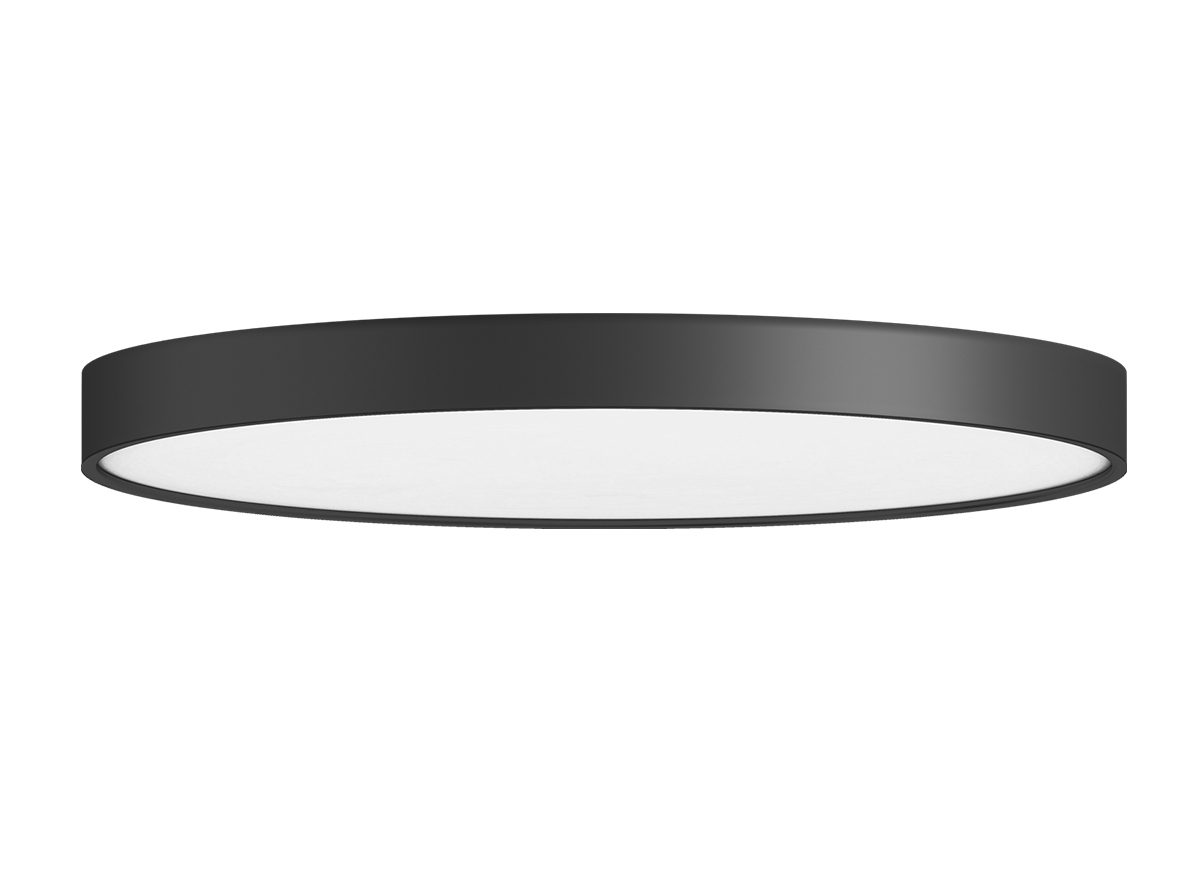 Накладной светодиодный светильник, 156Ватт, 3000К, D-1000мм.,белый C111052D1000WW Black Sp Plato Sp
