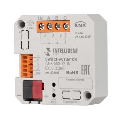 INTELLIGENT ARLIGHT Релейный модуль KNX 503 72 IN INTELLIGENT ARLIGHT Релейный модуль KNX 503 72 IN