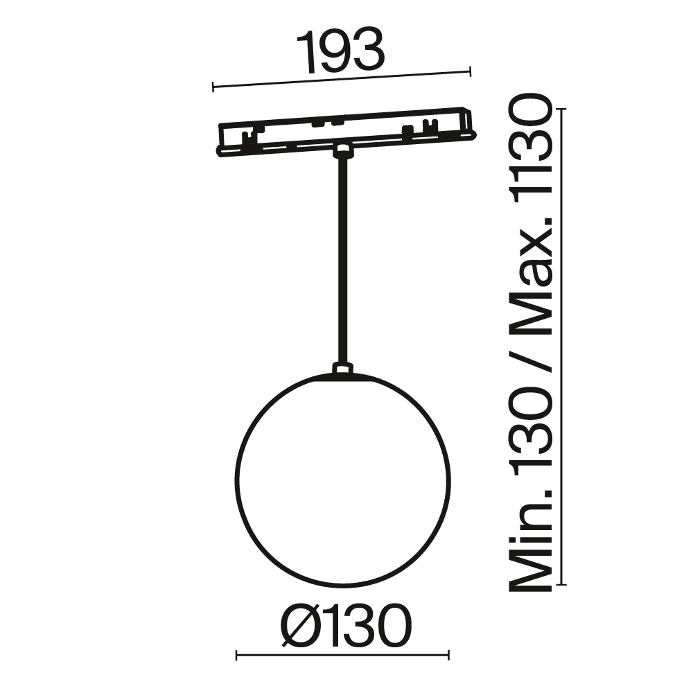 Трековый светильник Technical TR039 4 5WTW DD