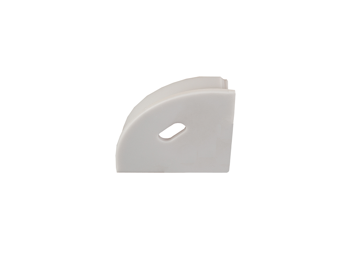 Боковая проходная заглушка для алюминиевого профиля DL18503 CAP 18503.2