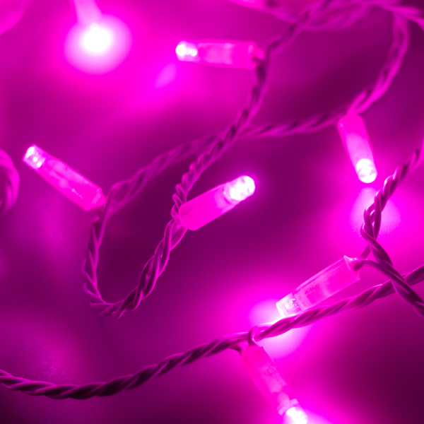 Светодиодная гирлянда ARD STRING CLASSIC 10000 100LED FLASH PINK Светодиодная гирлянда ARD STRING CLASSIC 10000 100LED FLASH PINK