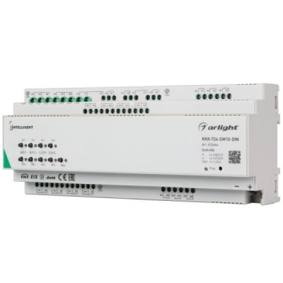 INTELLIGENT ARLIGHT Релейный модуль KNX 724 SW10 DIN INTELLIGENT ARLIGHT Релейный модуль KNX 724 SW10 DIN