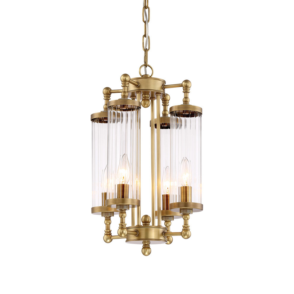 Люстра Regis 4 brass