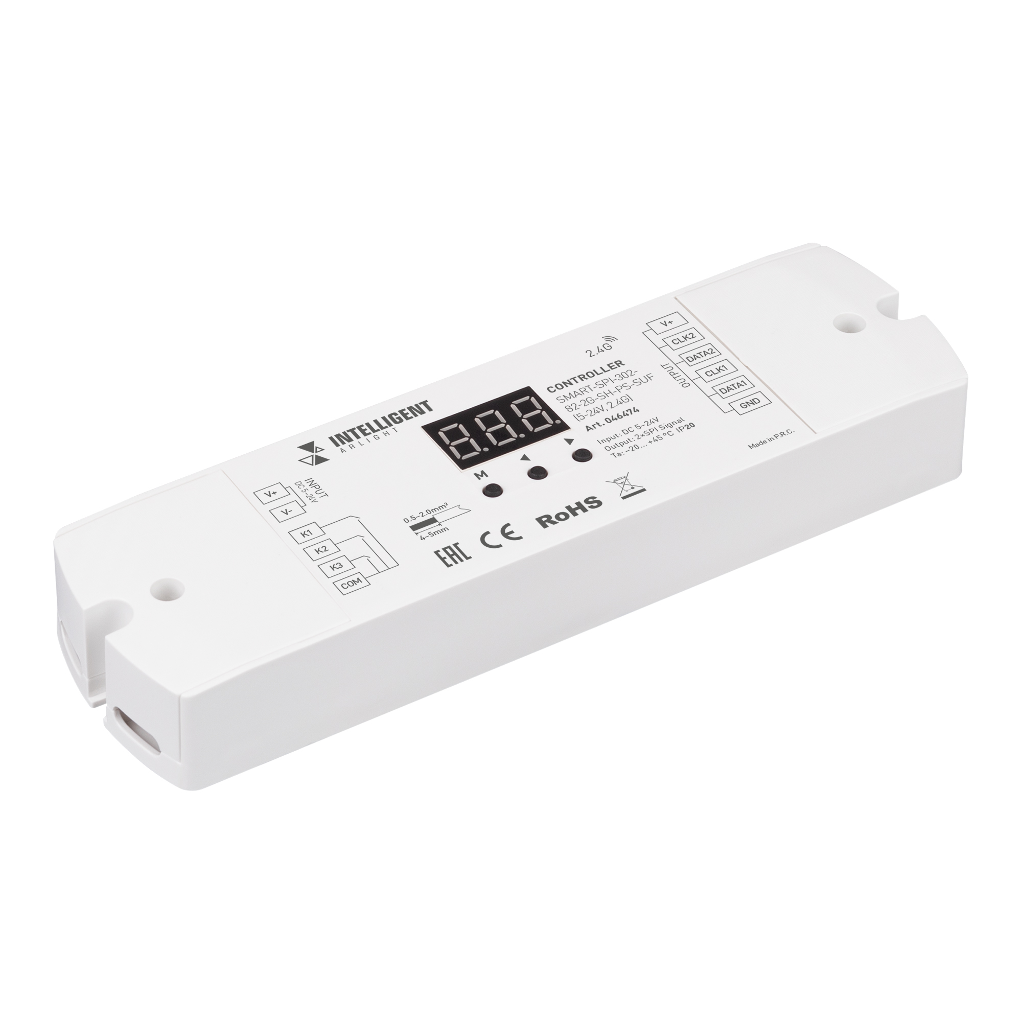 INTELLIGENT ARLIGHT Контроллер SMART SPI 302 82 2G SH PS SUF 5 лет INTELLIGENT ARLIGHT Контроллер SMART SPI 302 82 2G SH PS SUF 5 лет