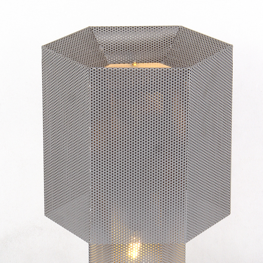 Настольная лампа KM0130P-1 silver
