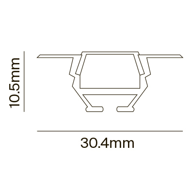Комплектующие к светодиодной ленте Led Strip ALM010S 2M