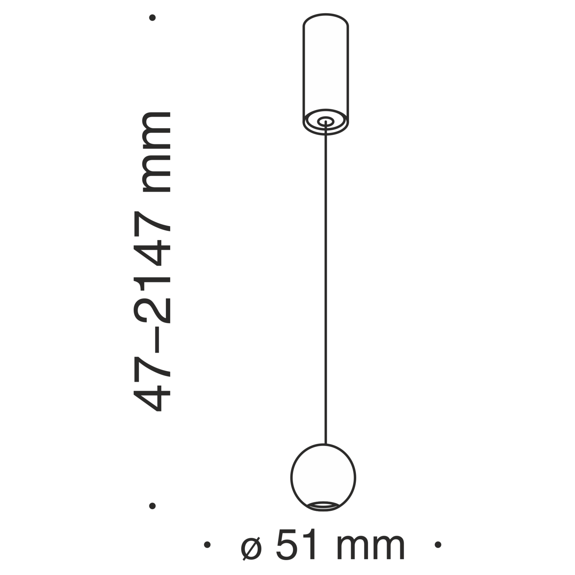 Подвесной светильник Technical P067PL L5