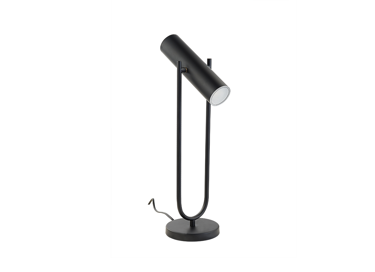 Donolux Modern Soho настольная лампа, диам 11 см, выс 50 см, 1хGU10 9W, цвет арматуры черный T111022/1black Soho