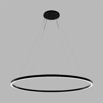 Подвесной светильник RING LINE R1500 Black 3000K