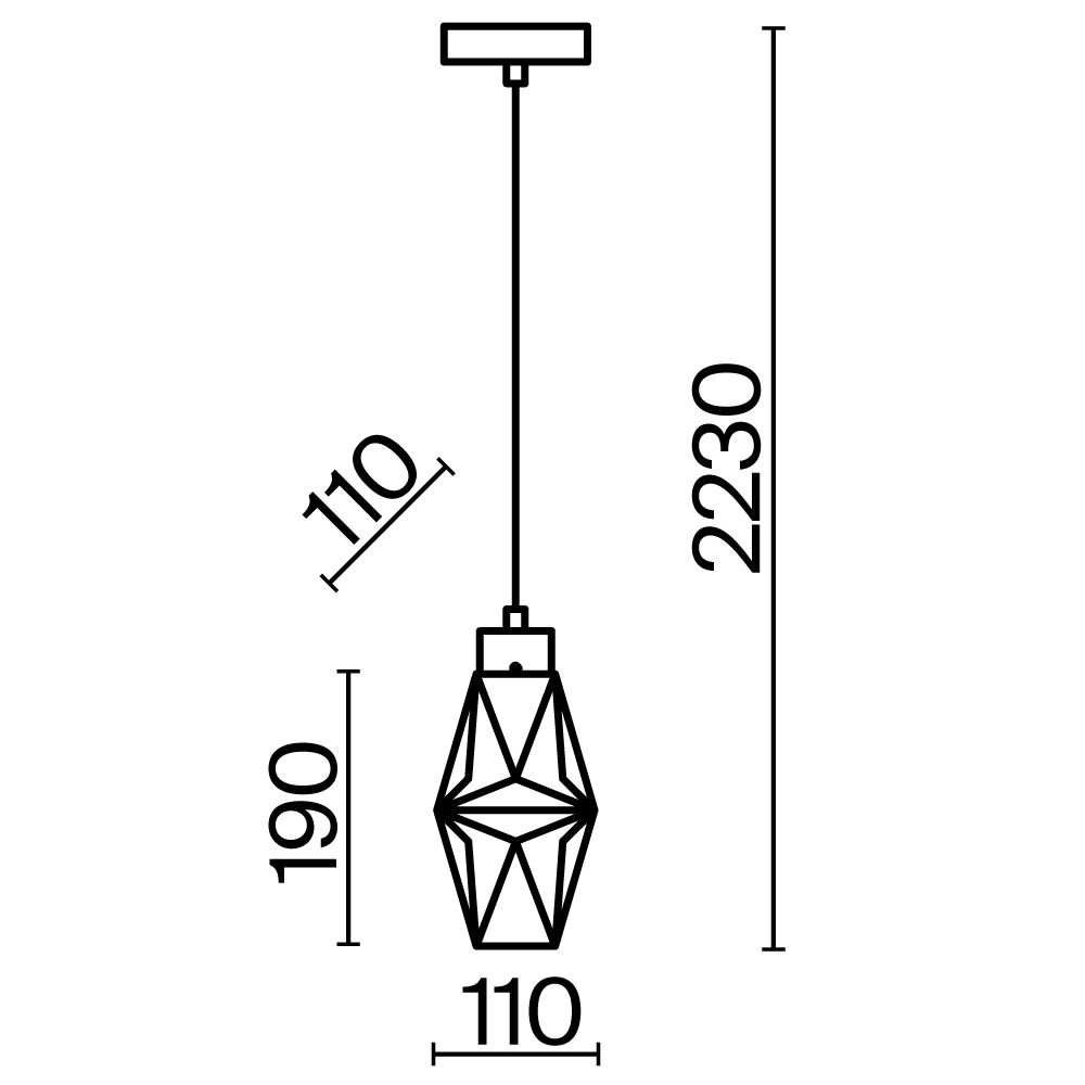 Подвесной светильник Maytoni MOD325PL 01