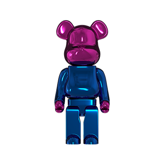 Статуэтка BEAR Mini Pink-Blue