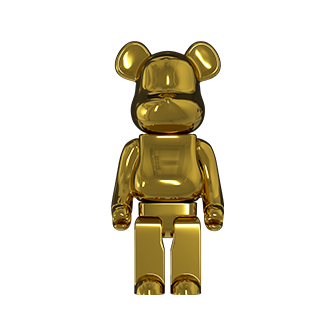Статуэтка BEAR Mini Gold