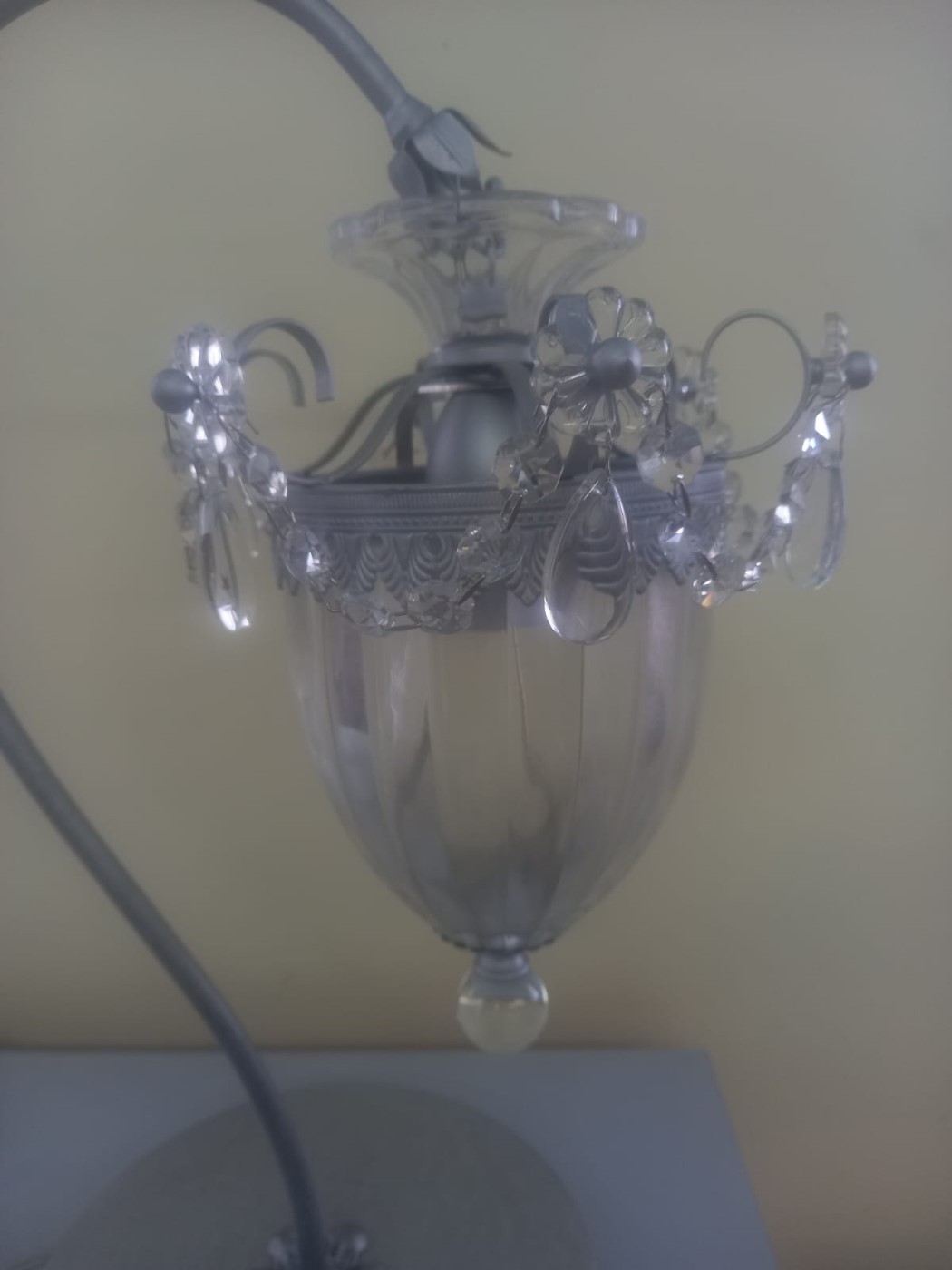 Настольная лампа MT10357-1A silver