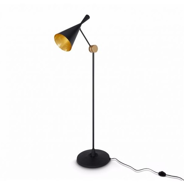 Торшер Tom Dixon Beat Black LED