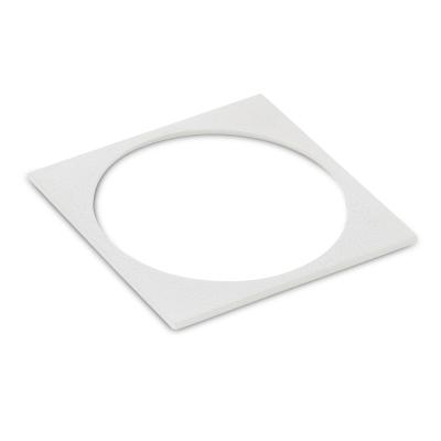 Декоративная одиночная рамка для светильника DL20761, 89х89х2.5, белая Frame DL20761W1 Crater Декоративная одиночная рамка для светильника DL20761, 89х89х2.5, белая Frame DL20761W1 Crater