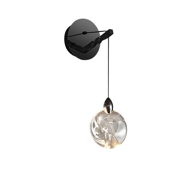 Настенный светильник MT9176-1WB pearl black