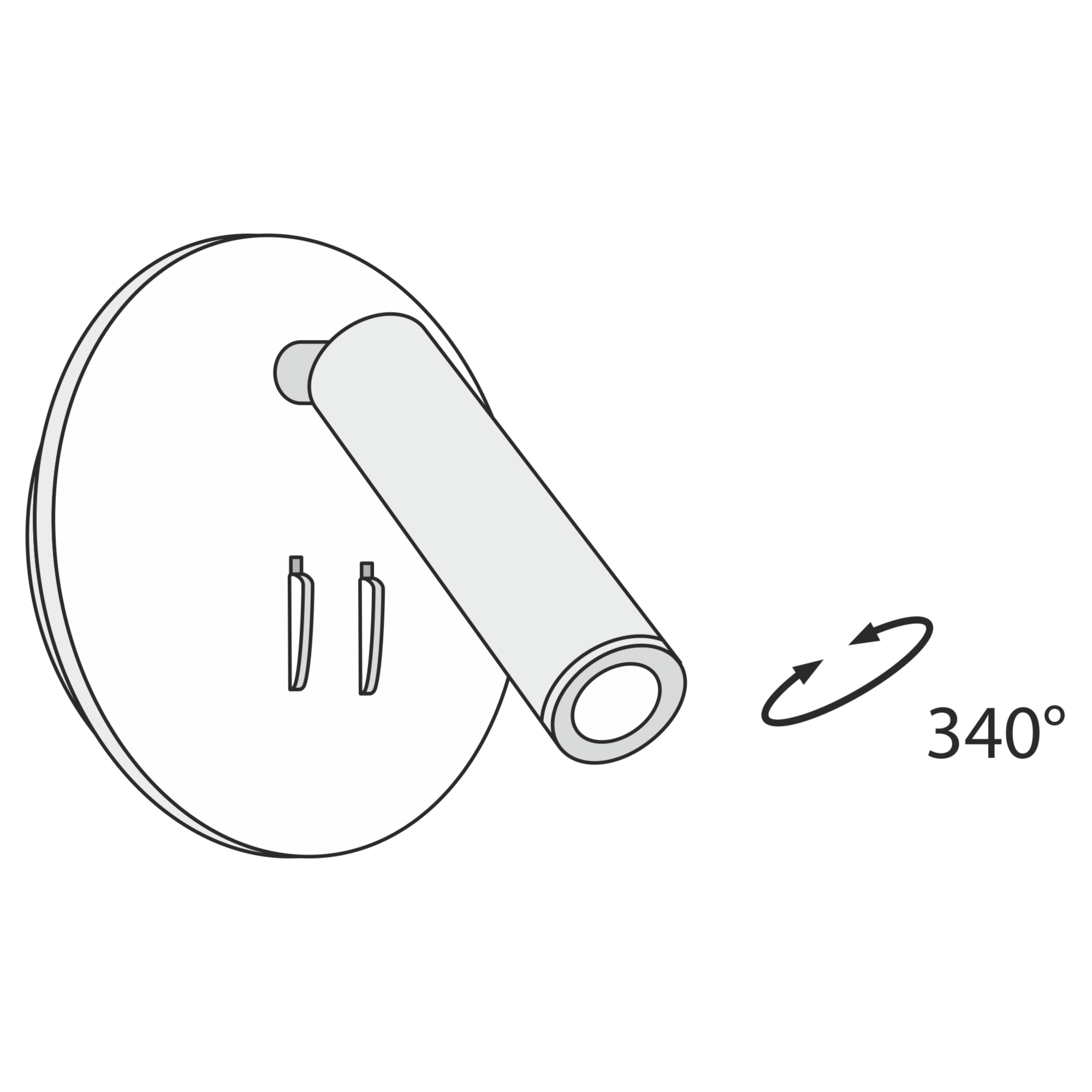 Настенный светильник (бра) Technical C176 WL 01 6W