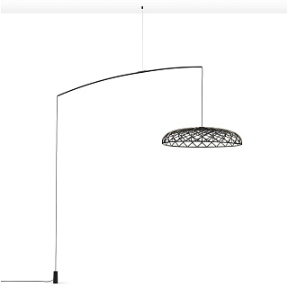Подвесной светильник Flos Skynest Motion Anthracite