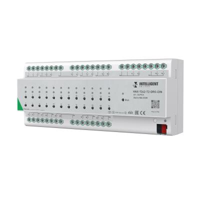 INTELLIGENT ARLIGHT Релейный модуль KNX 7242 72 DRO DIN Grey INTELLIGENT ARLIGHT Релейный модуль KNX 7242 72 DRO DIN Grey
