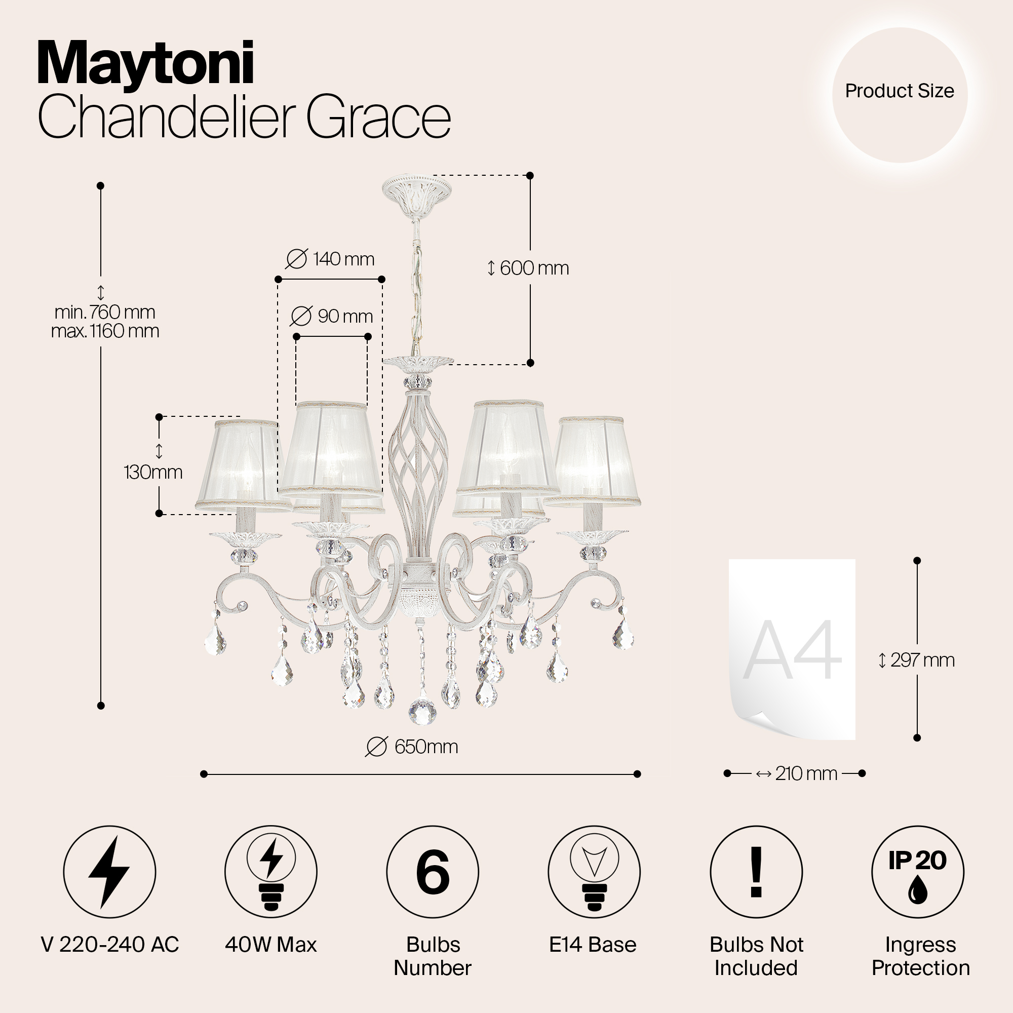 Люстра Maytoni ARM247 06