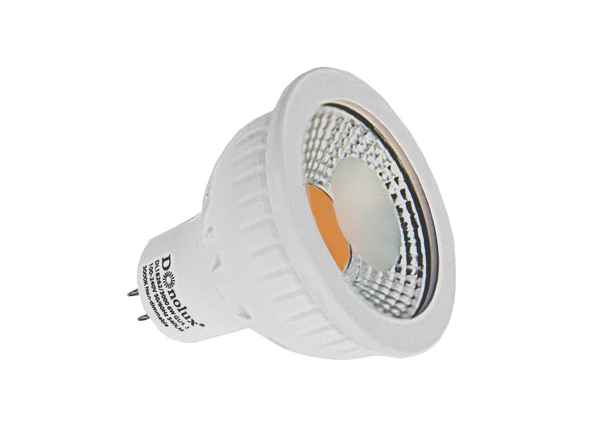 Светодиодная лампа, 6Вт DL18262/3000 6W GU5.3