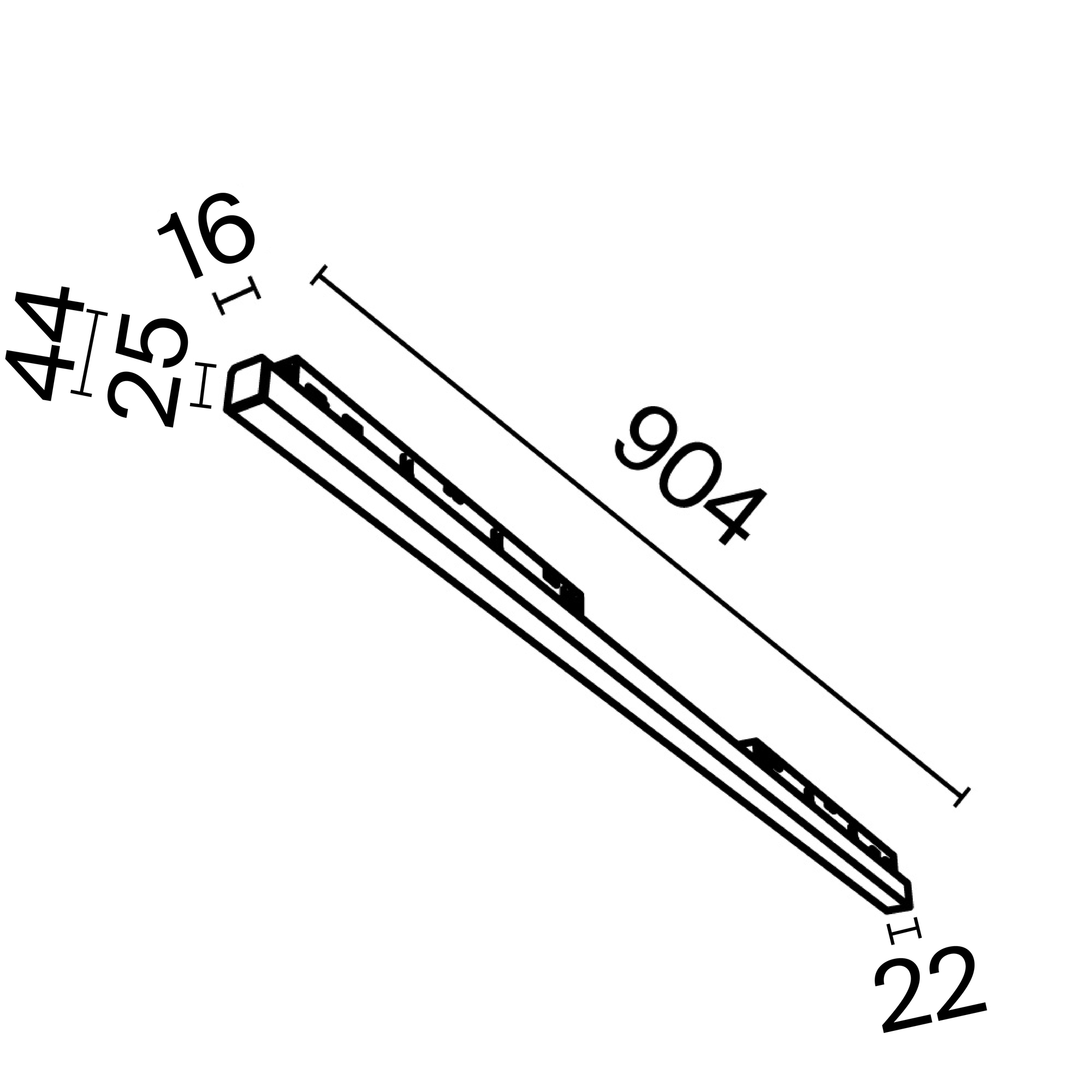 Трековый светильник Technical TR030 4 30WTW DD