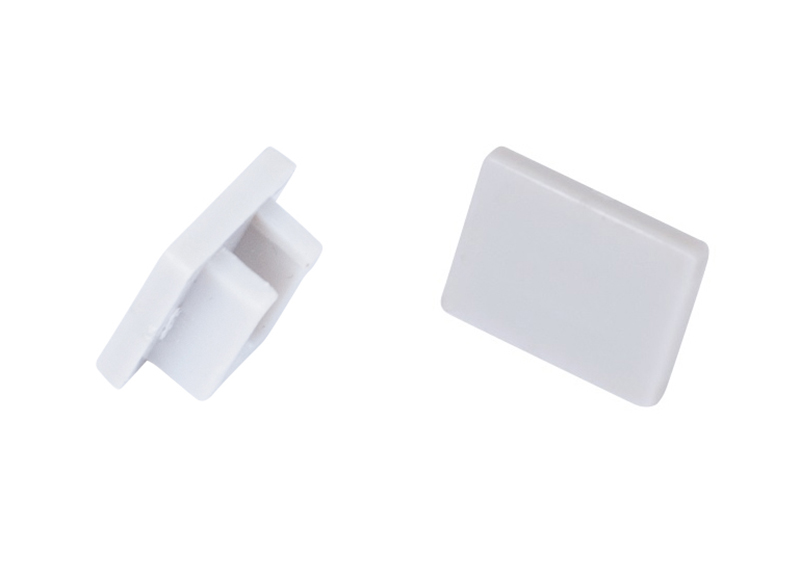 Боковая глухая заглушка для алюминиевого профиля DL18510 CAP 18510.1