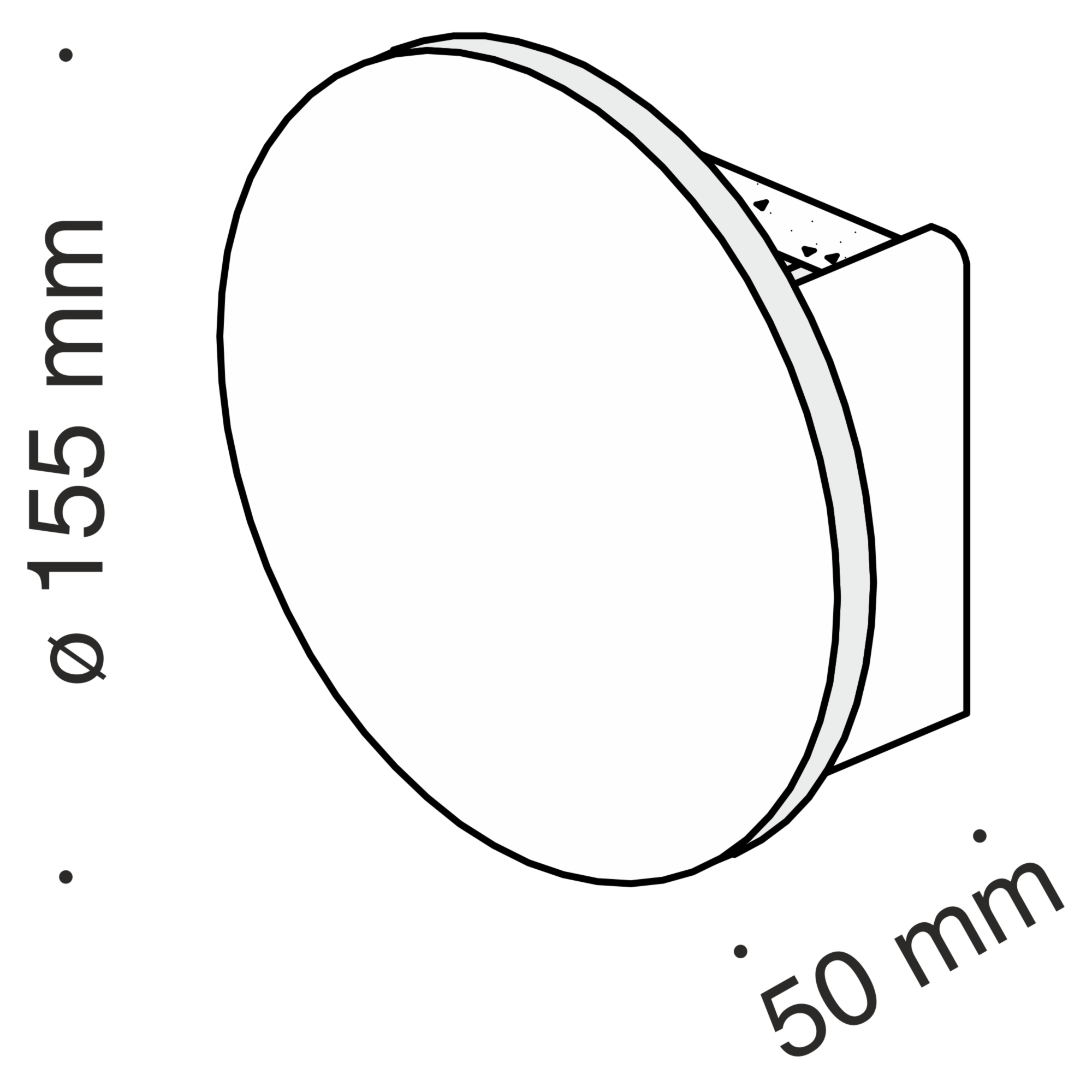 Настенный светильник (бра) Technical C123 WL 02 3W