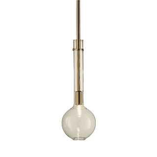 Подвесной светильник Selene Illuminazione Ampolla smoke/gold