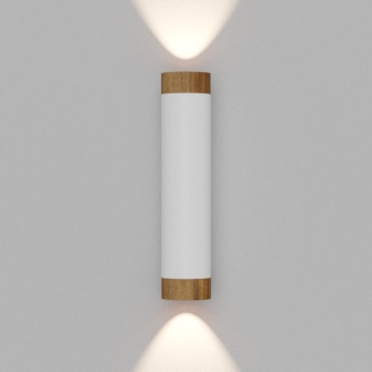 Настенный светильник под сменную лампу Ledron Danny mini 2 WS-GU10 White Wooden