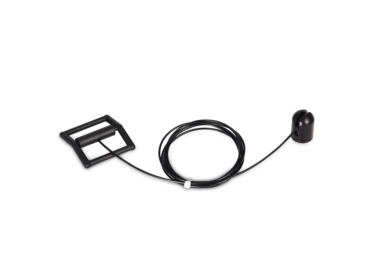 Подвесной комплект для токопроводящего ремня Sling System, H1200 мм, черный Suspension Clip Sling Sling System