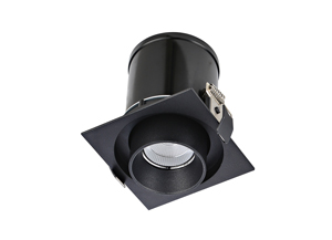 Встраиваемый светодиодный светильник, 9,2Вт DL18621/01SQ Black Dim Periscope