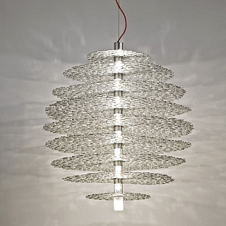 Подвесной светильник Terzani Tresor silver