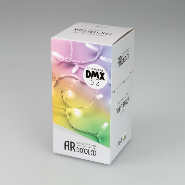 Светодиодная гирлянда ARD STRING CLASSIC 10000 100LED MILK LIVE RGB DMX