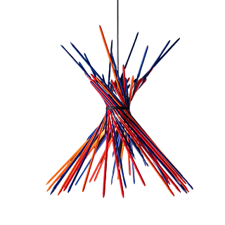 Подвесной светильник Ingo Maurer Pic-A-Stic Blue/Red/Orange