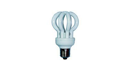 Лампа энергосберегающая Mini Lotus 20W 6400K E27 220-240V 8000hrs DL57620