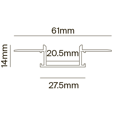 Комплектующие к светодиодной ленте Led Strip ALM011S 2M