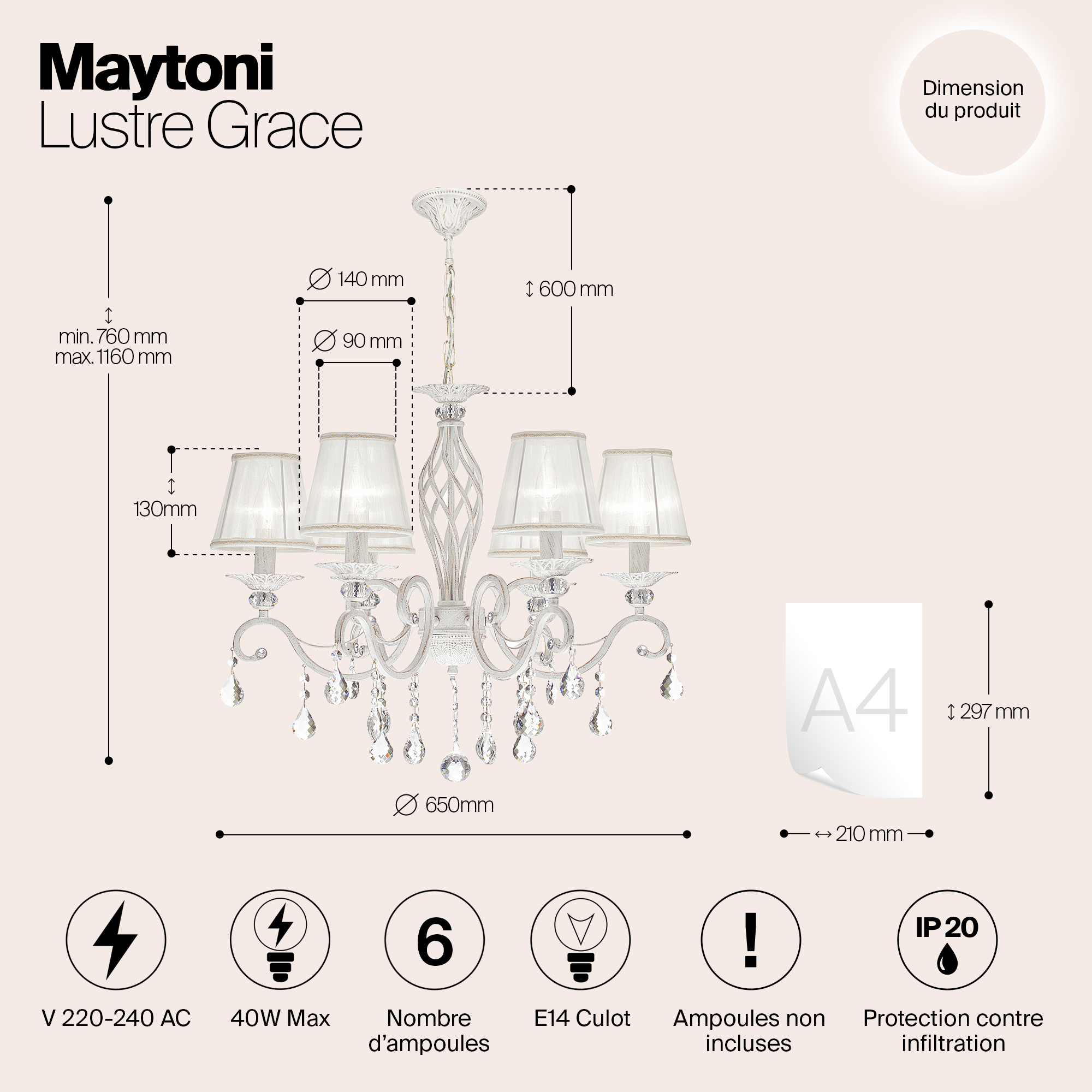 Люстра Maytoni ARM247 06