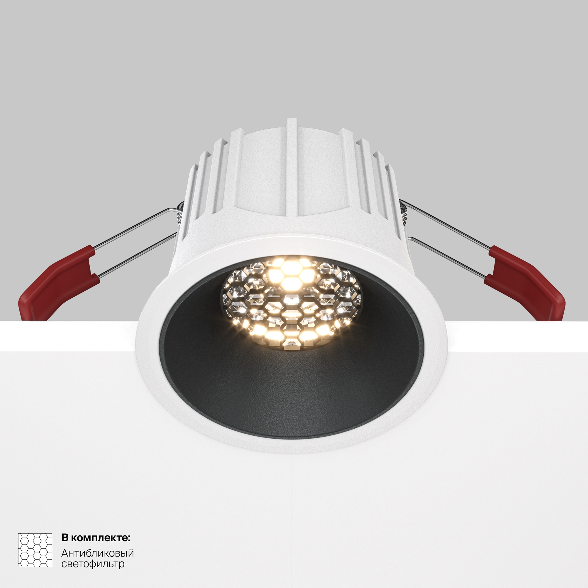 Встраиваемый светильник Technical DL043 01 15W4K RD W