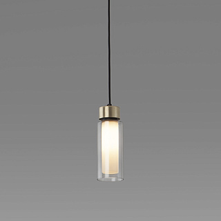 Подвесной светильник TOOY Osman 560.21 black/chrome/smoke